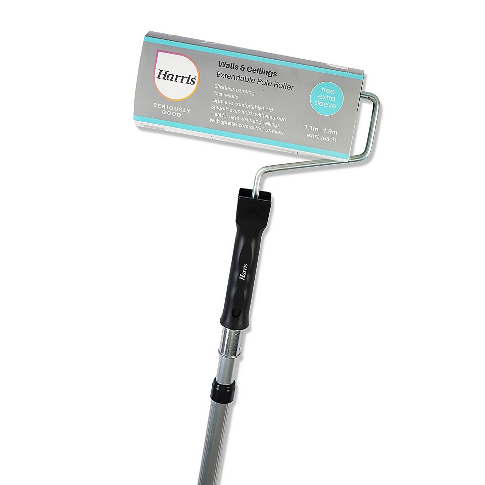 Harris Seriously Good Walls & Ceilings Roller on a Pole with 2 Sleeves