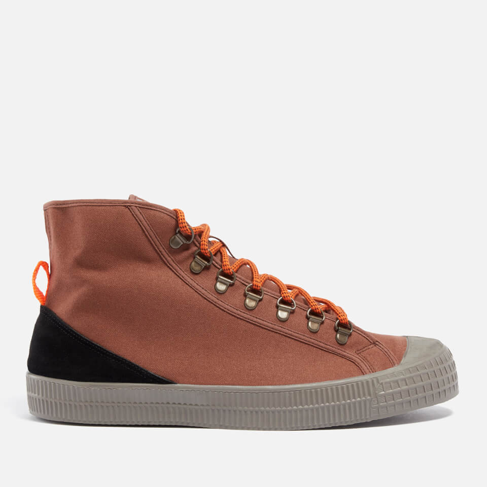 Novesta Men's Star Dribble Hiker Canvas Hi-Top Trainers - UK 7
