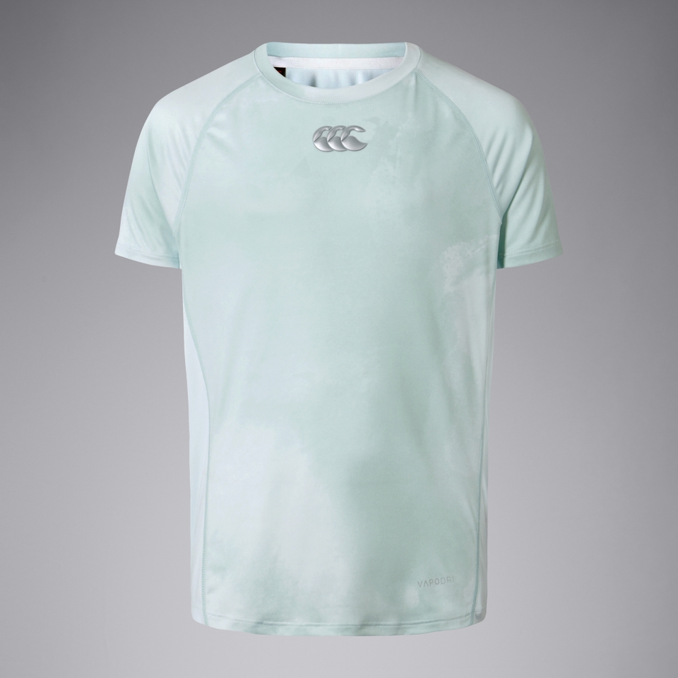 CANTERBURY VAPODRI GRAPHIC SUPERLIGHT TEE JU GREEN