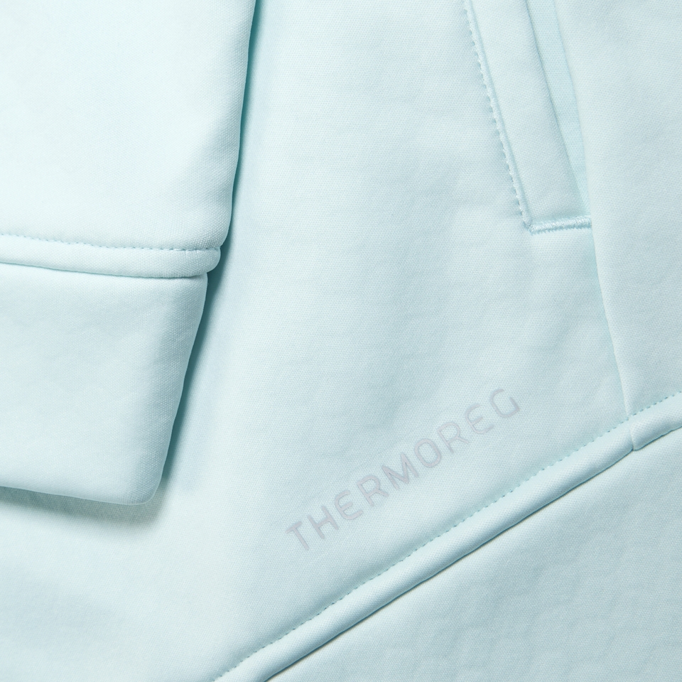 MENS 1/2 ZIP THERMOREG FLEECE TOP GREEN