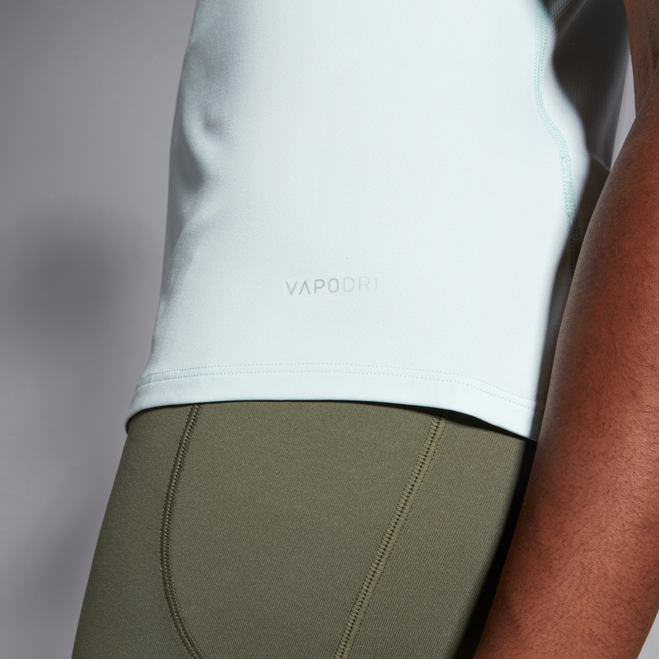 WOMENS VAPODRI RACERBACK VEST GREEN