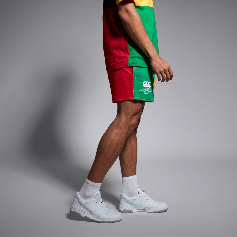 Adult Unisex Harlequin Shorts Emerald