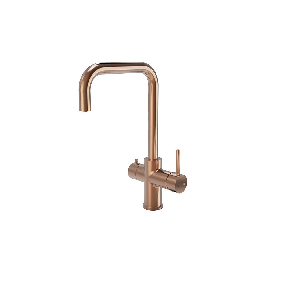 Kintra 4 in 1 Instant Hot Tap - Brushed Copper