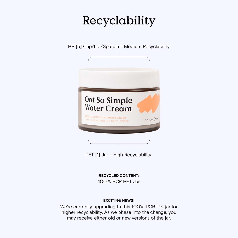 KraveBeauty Oat So Simple Water Cream 80ml Cult Beauty