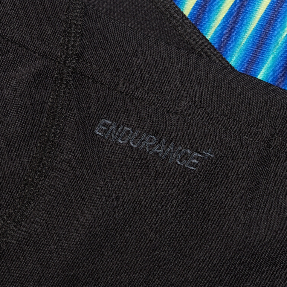 Men's Allover Digital V-Cut Jammer Black/Blue