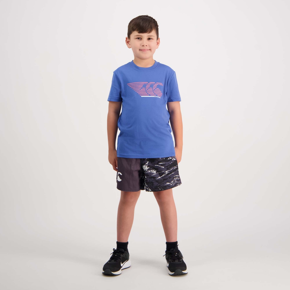 Kids Militia Harlequin 3In Short Jet Blk