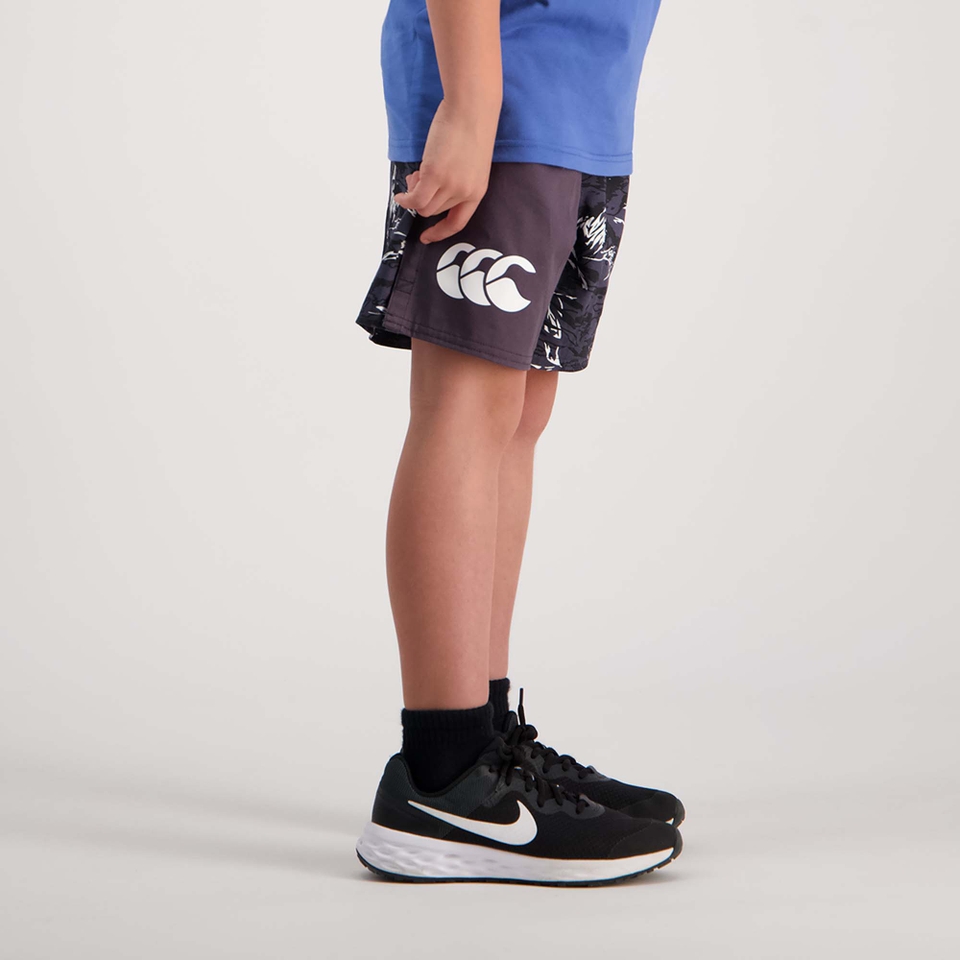 Kids Militia Harlequin 3In Short Jet Blk