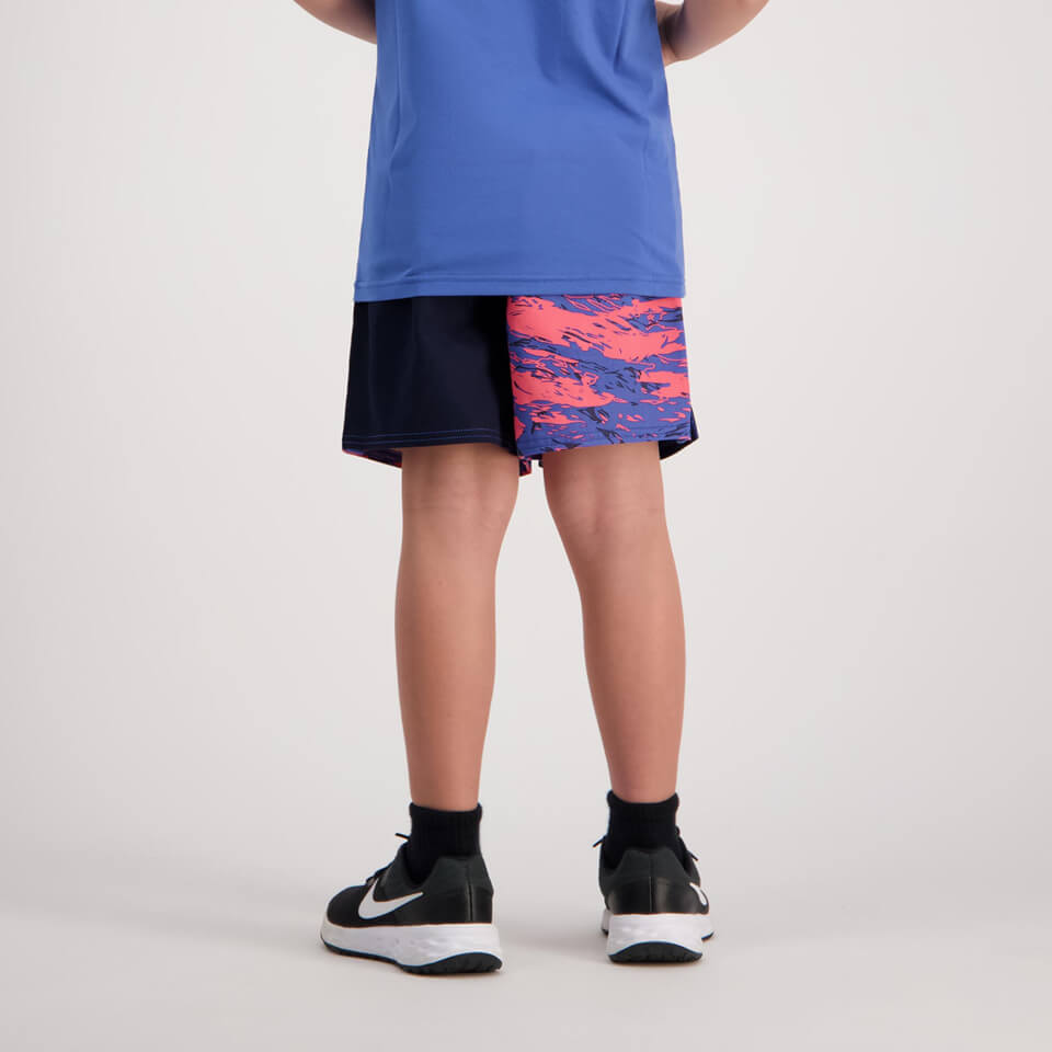 Kids Militia Harlequin 3In Short Sunkissed Coral