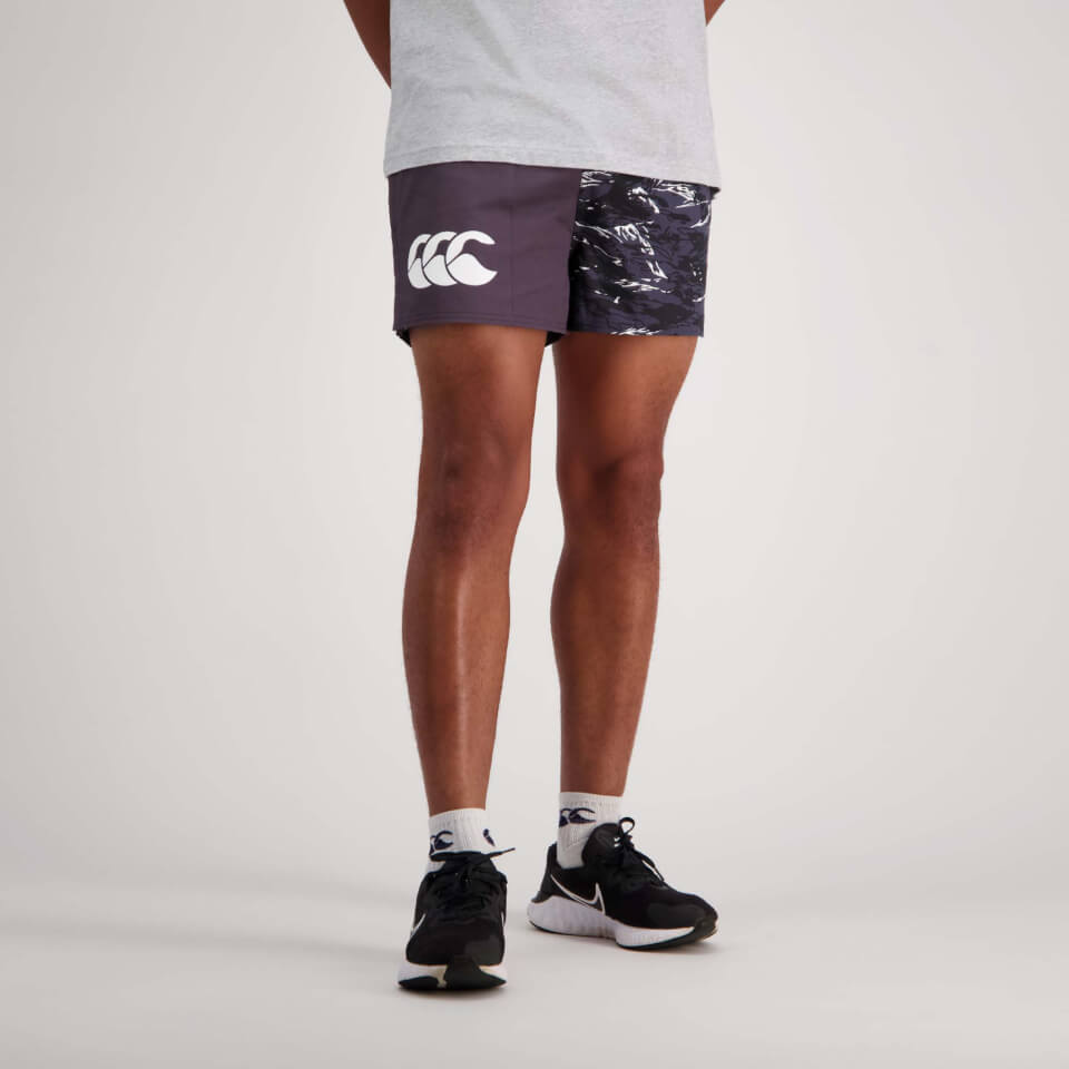 MENS MILITIA HARLEQUIN SHORT JET BLACK