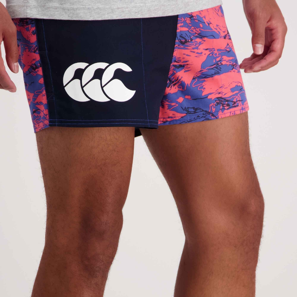 MENS MILITIA HARLEQUIN SHORT SUNKISSED CORAL