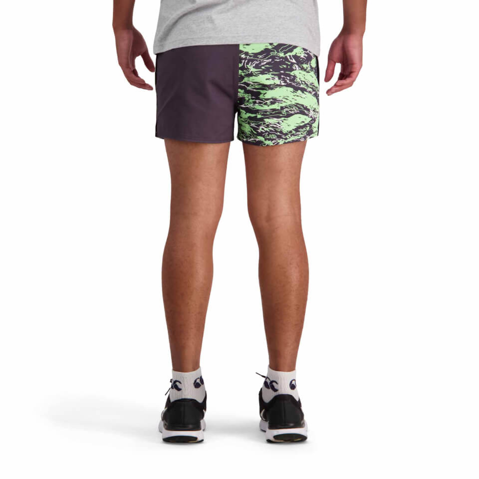MENS MILITIA HARLEQUIN SHORT PARADISE GREEN