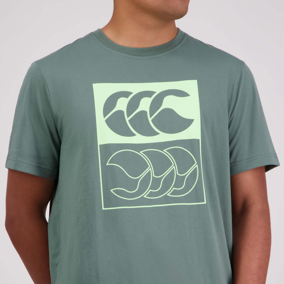 Mens Flip T-Shirt Dark Forest