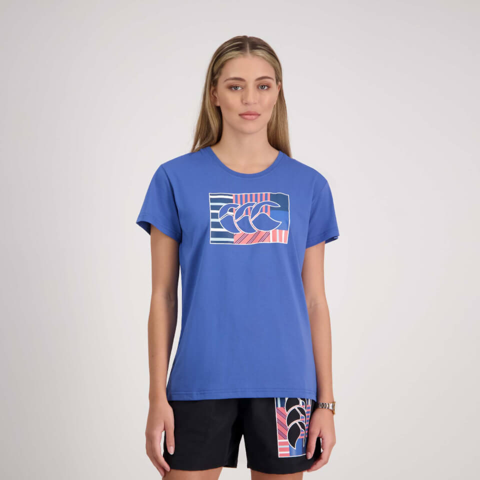 Canterbury W Uglies Ss T-Shirt Bright Cobalt