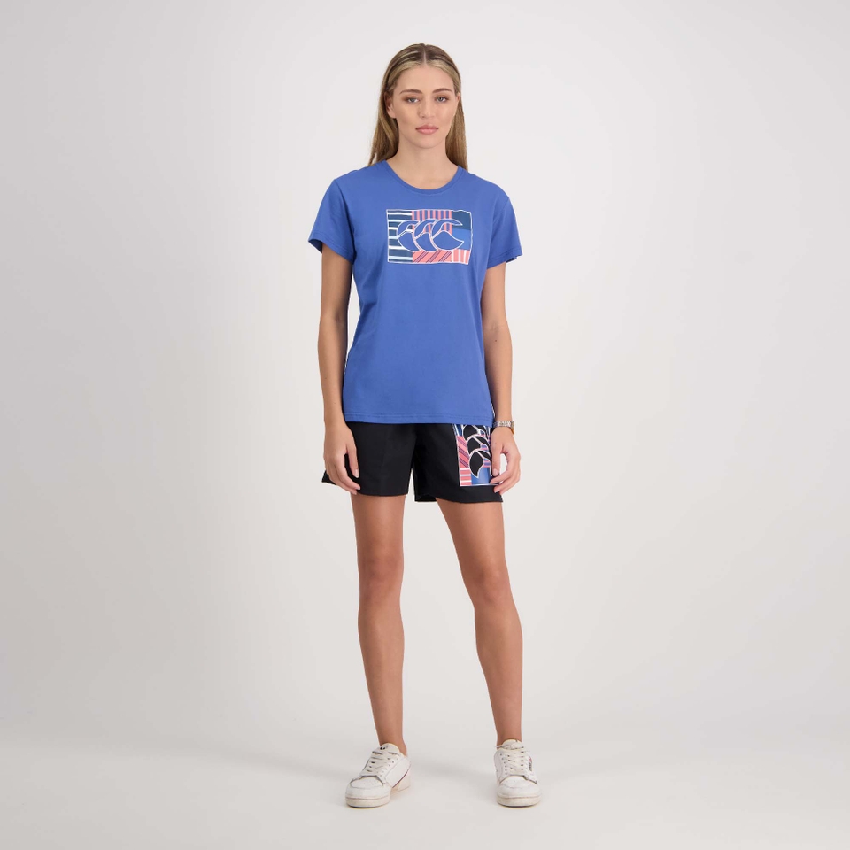 Women Uglies Ss T-Shirt Bright Cobalt