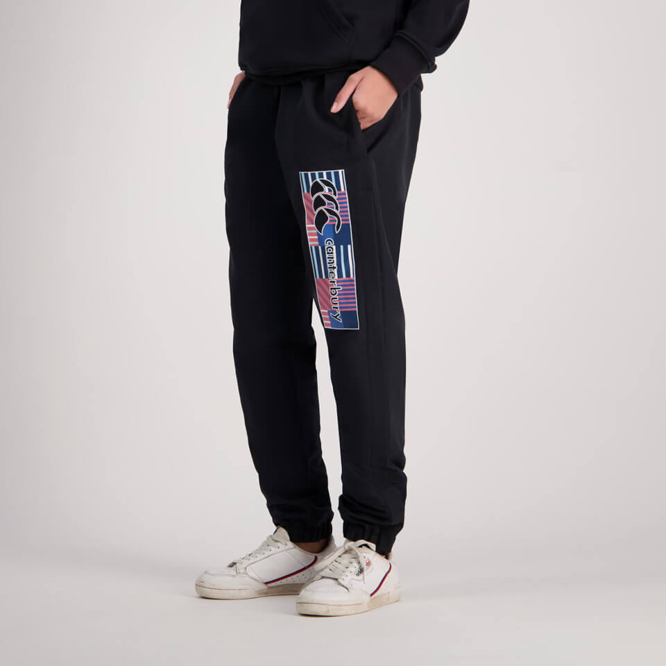 Women Uglies Tprd Cuff Stadium Pant Jet Black