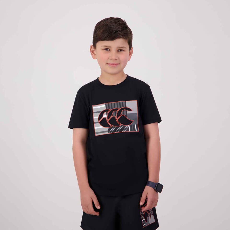 Kids Uglies Ss T-Shirt Jet Black | Canterbury