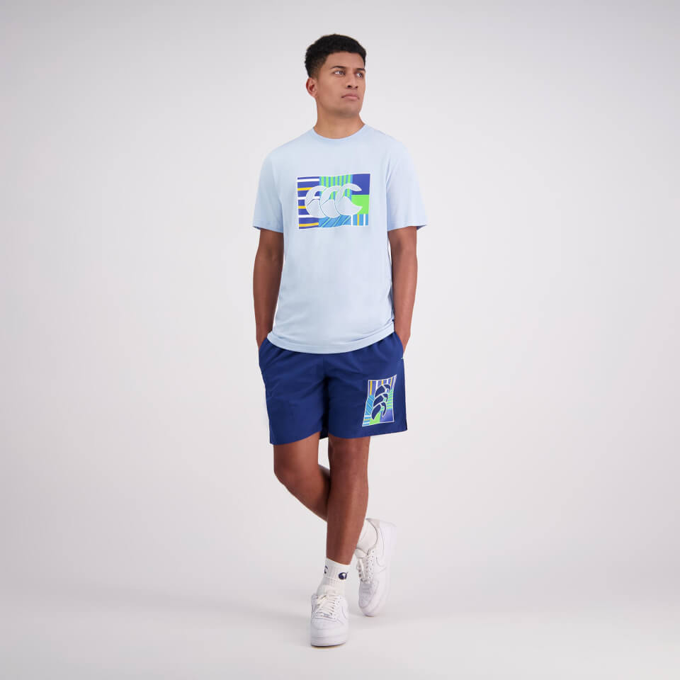 Mens Uglies Ss T-Shirt Cerulean Blue