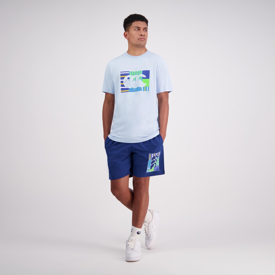 Mens Uglies Ss T-Shirt Cerulean Blue