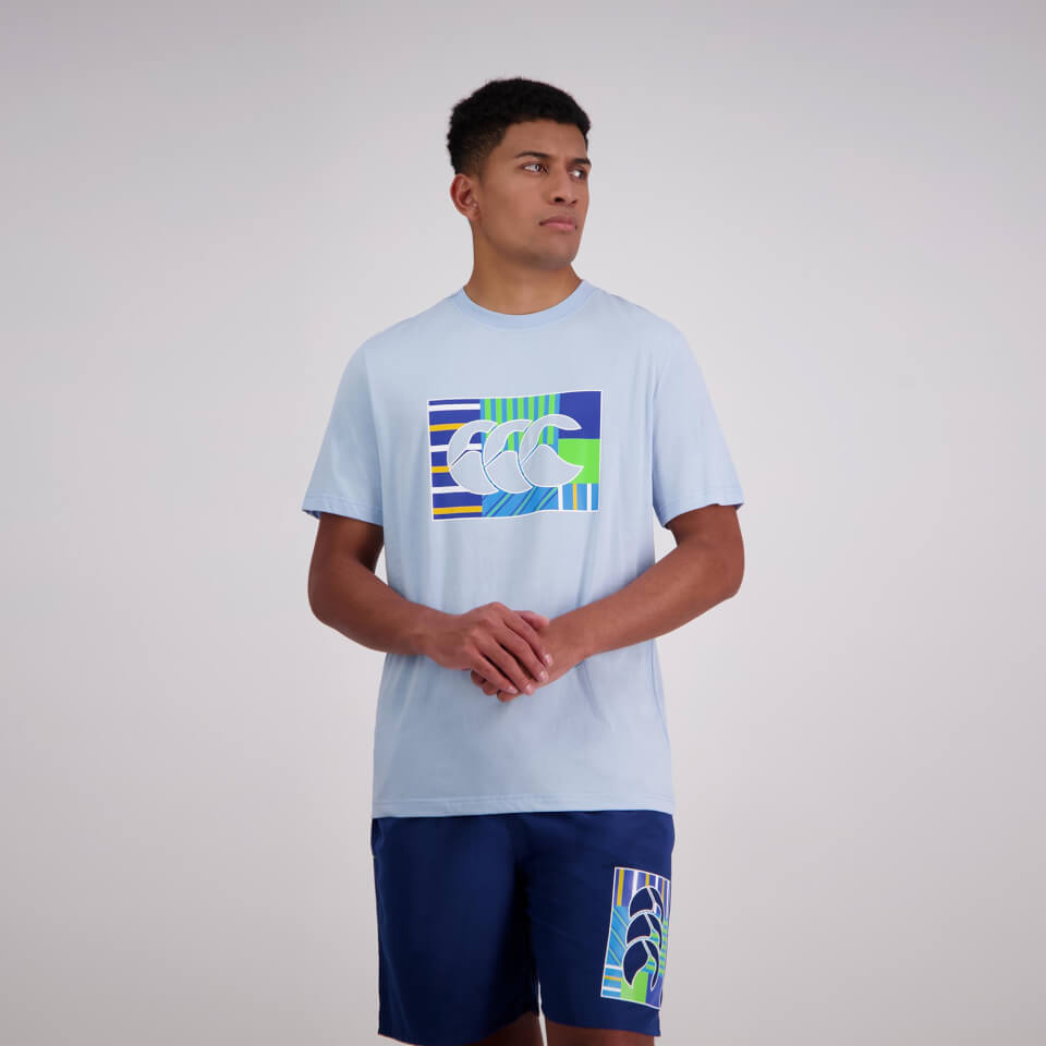 Mens Uglies Ss T-Shirt Cerulean Blue