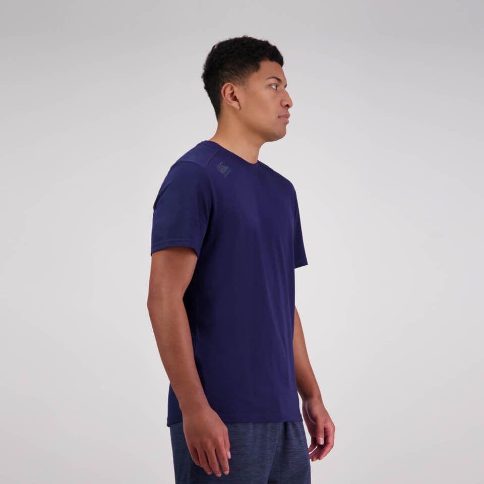 Canterbury M Vapodri Ss Tempo T-Shirt Navy Marle
