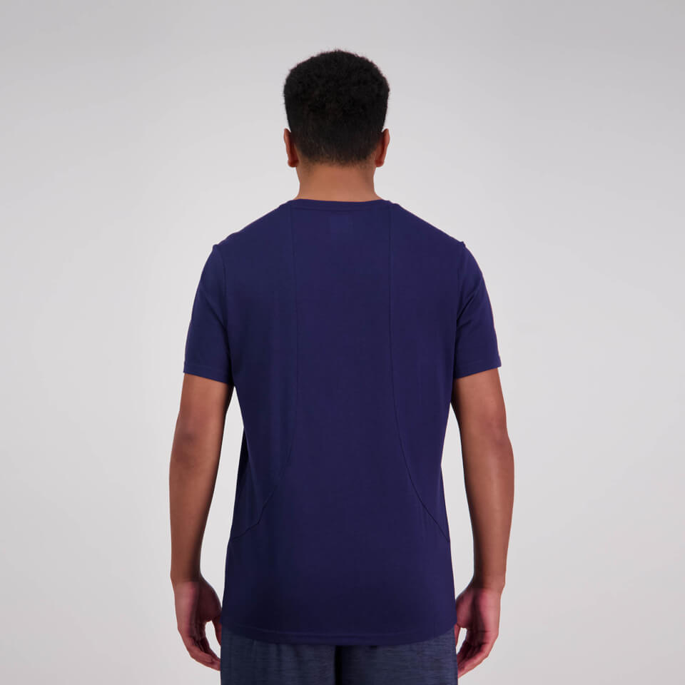Canterbury M Vapodri Ss Tempo T-Shirt Navy Marle