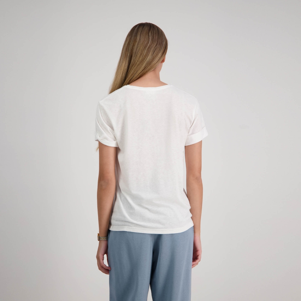 Women Blaze T-Shirt Cloud Dancer