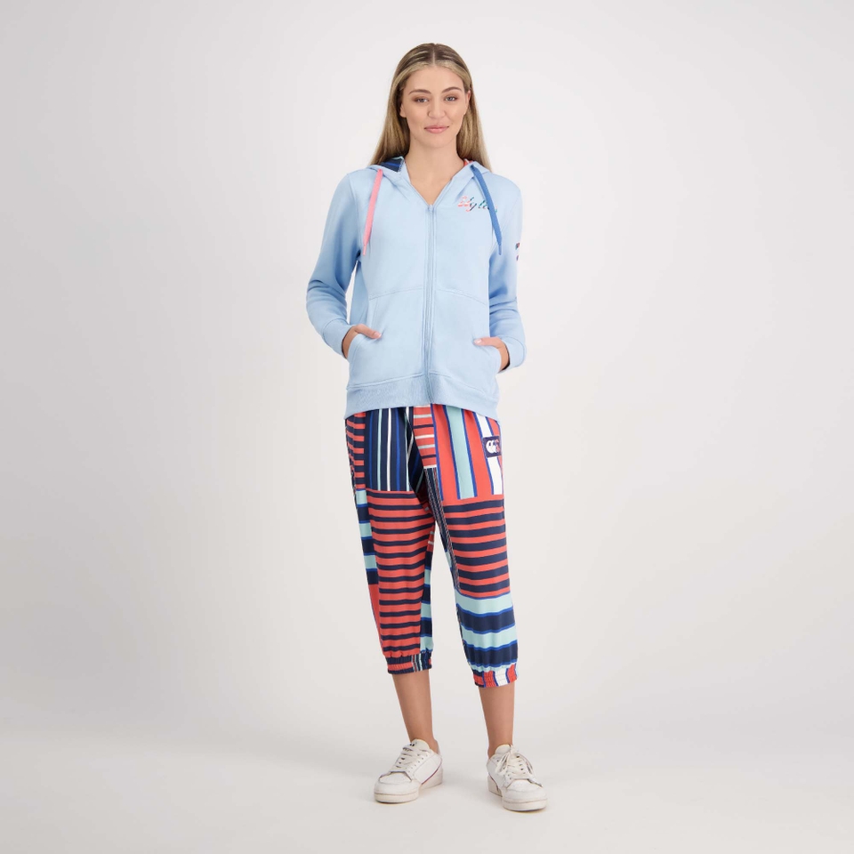Women Uglies Fz Hoodie Cerulean Blue
