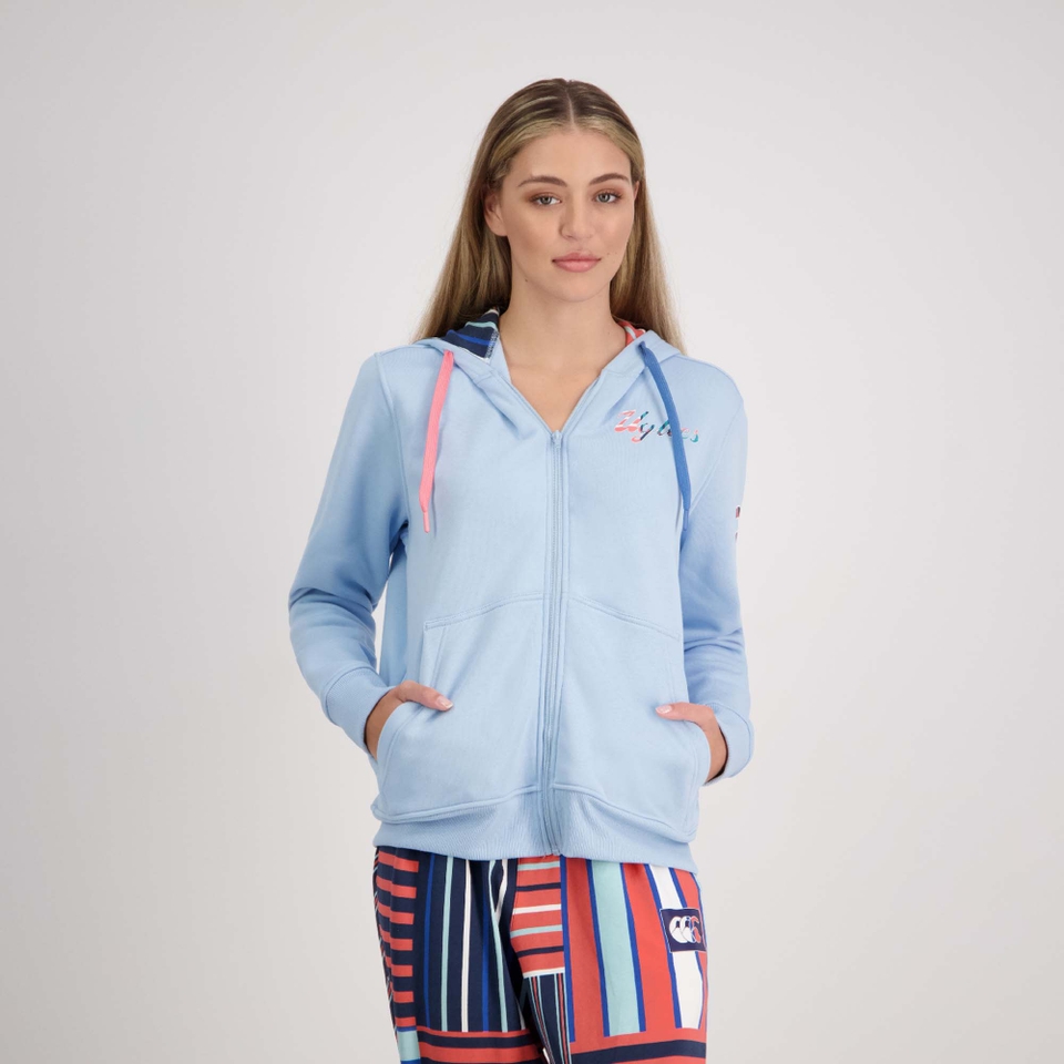 Women Uglies Fz Hoodie Cerulean Blue