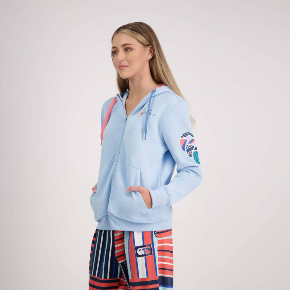 Canterbury W Uglies Fz Hoodie Cerulean Blue