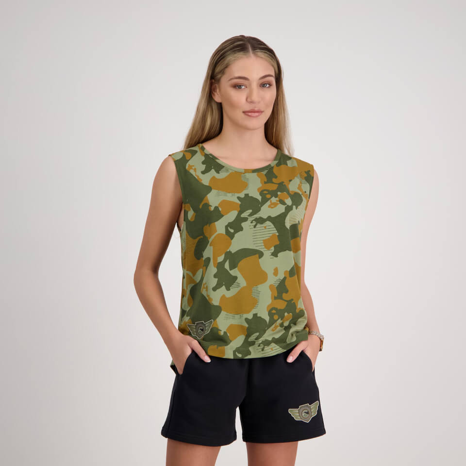 Canterbury W Defence Aop Singlet Beetle