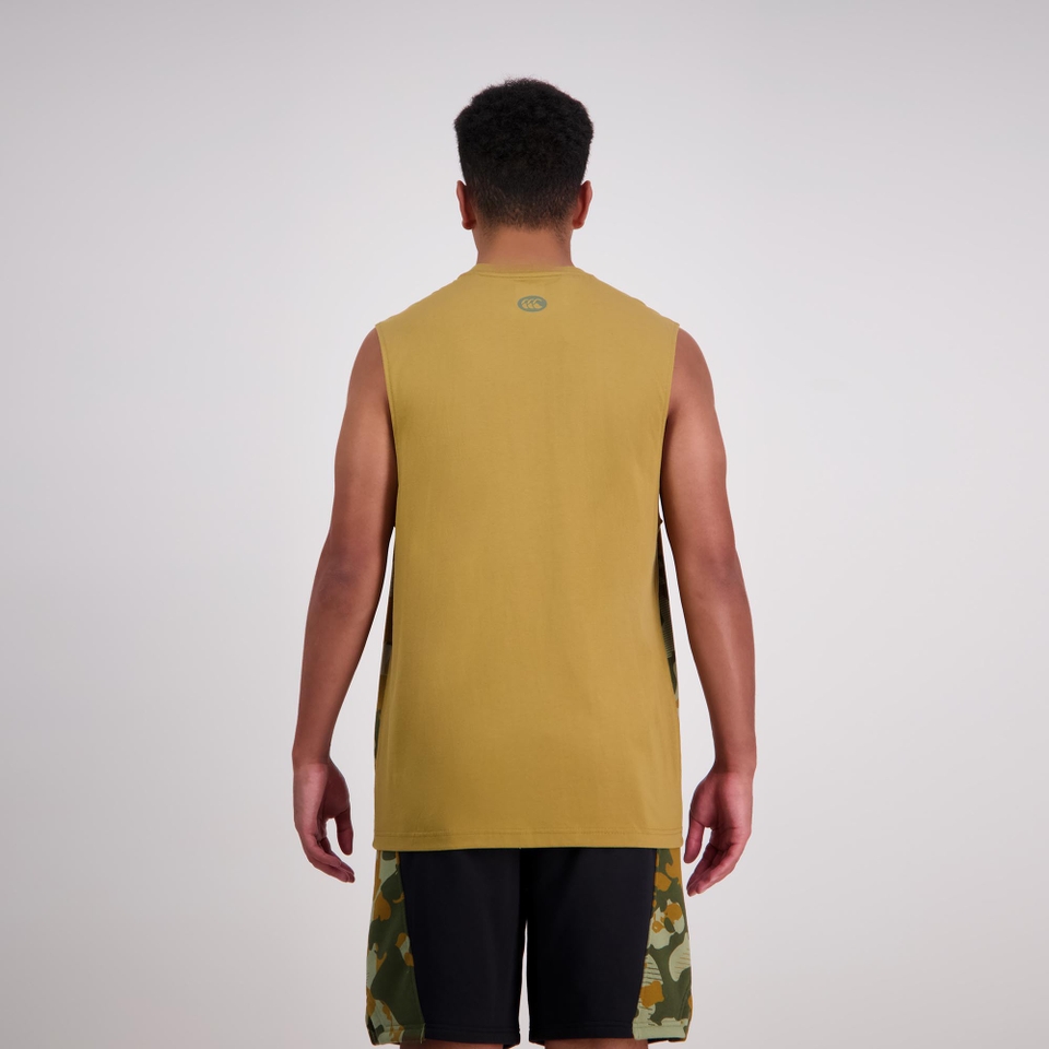 MENS FORCE AOP SINGLET BEETLE