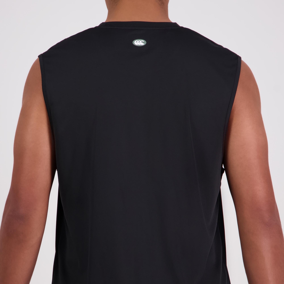 Mens Force Vapodri Singlet Jet Black