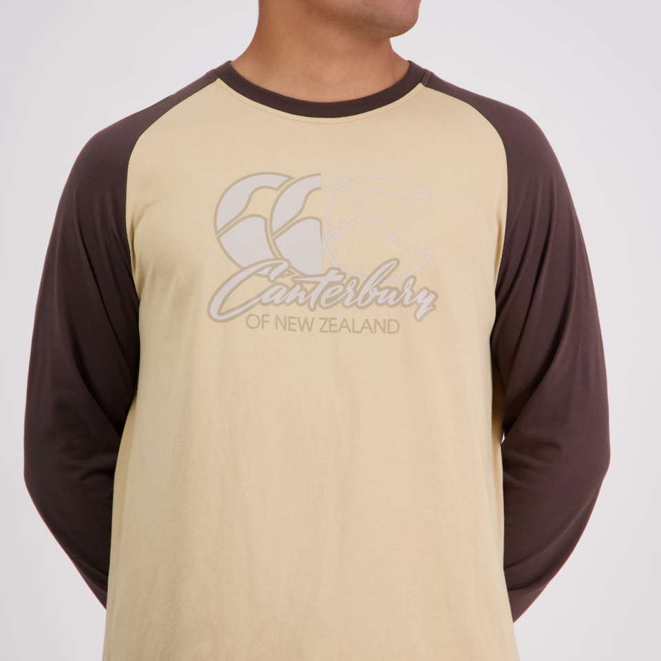 MENS CLASH LS RAGLAN T-SHIRT INCENSE
