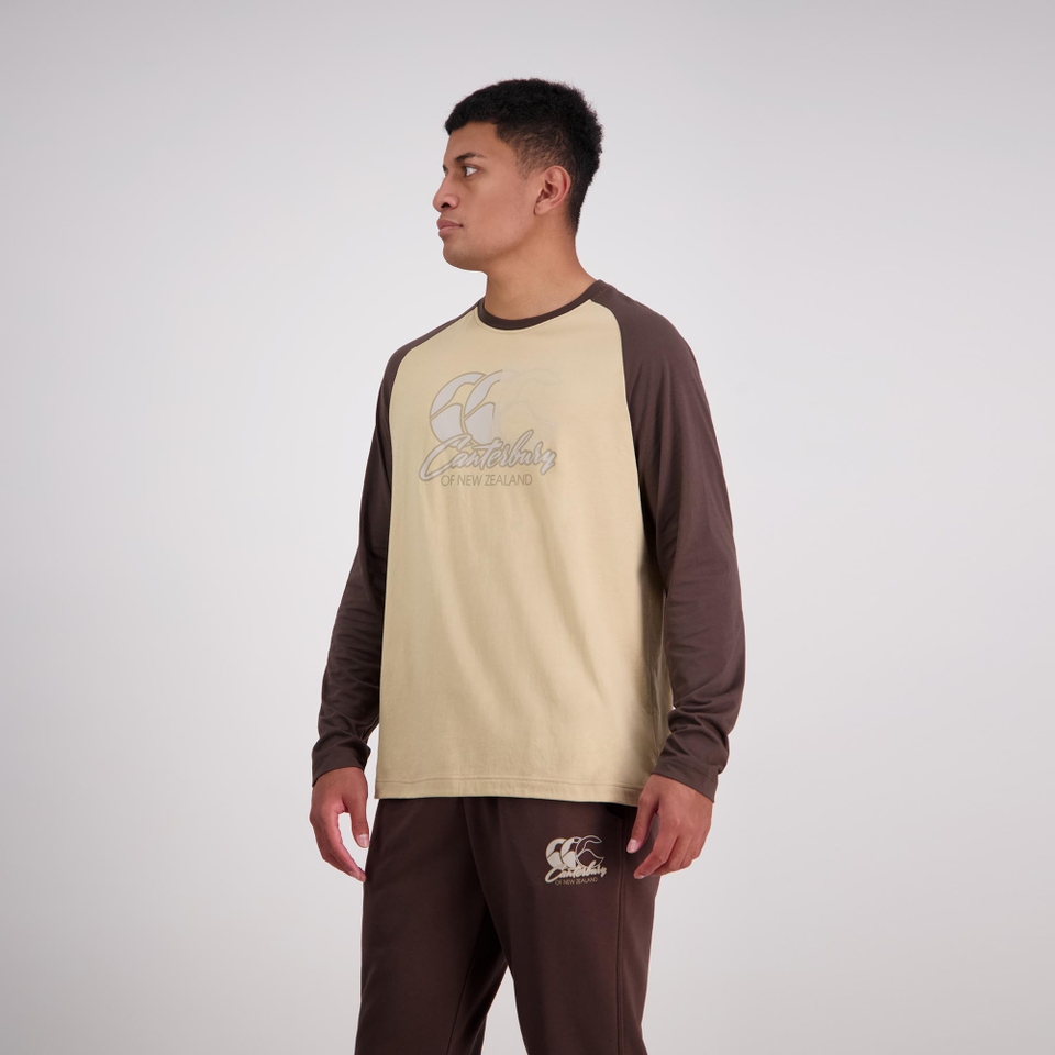MENS CLASH LS RAGLAN T-SHIRT INCENSE