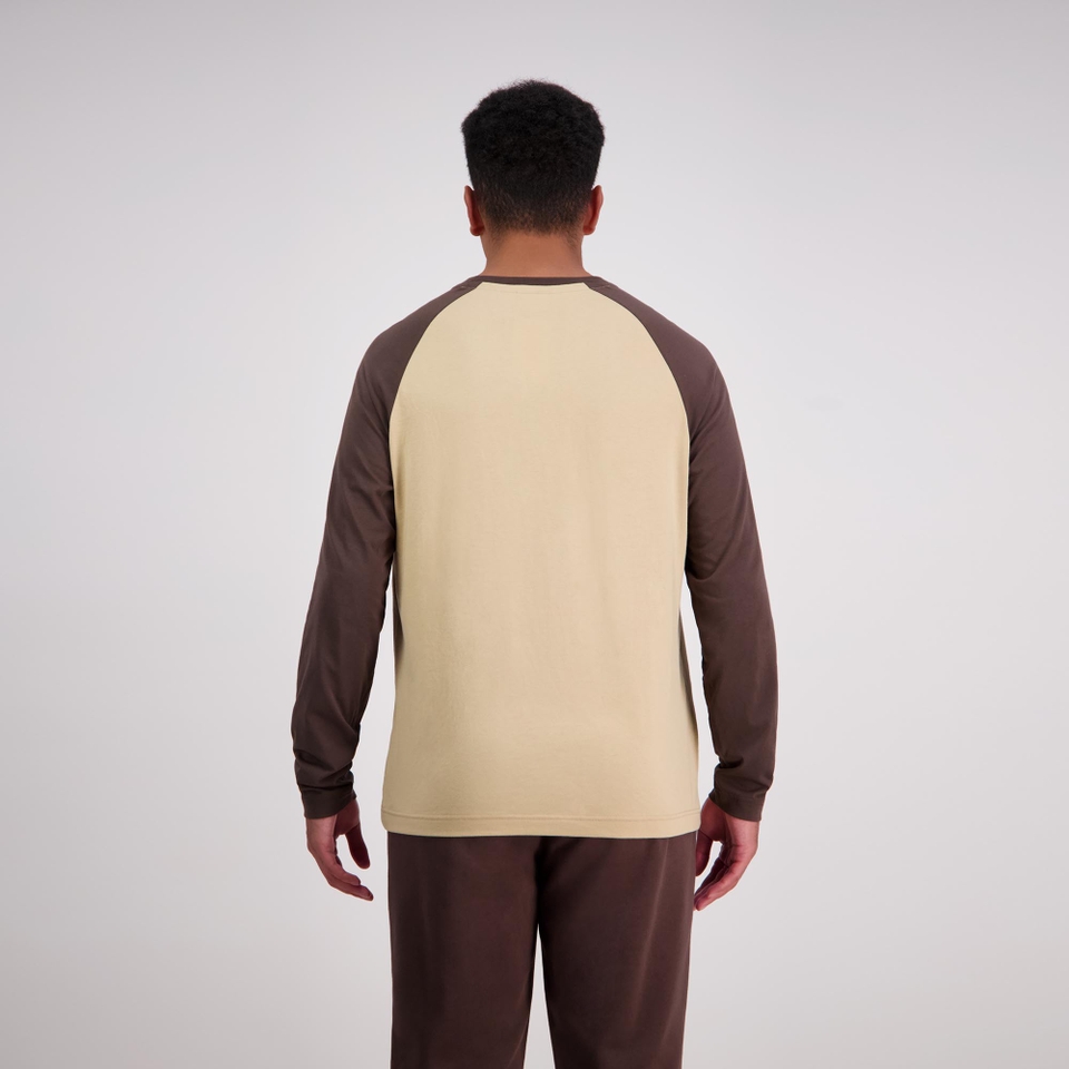 MENS CLASH LS RAGLAN T-SHIRT INCENSE