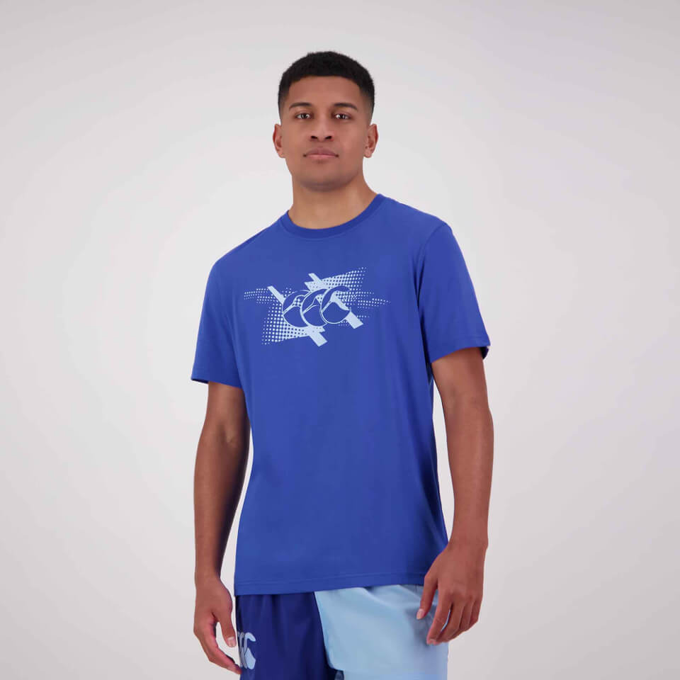 Mens Ss Printed T-Shirt Turkish Sea