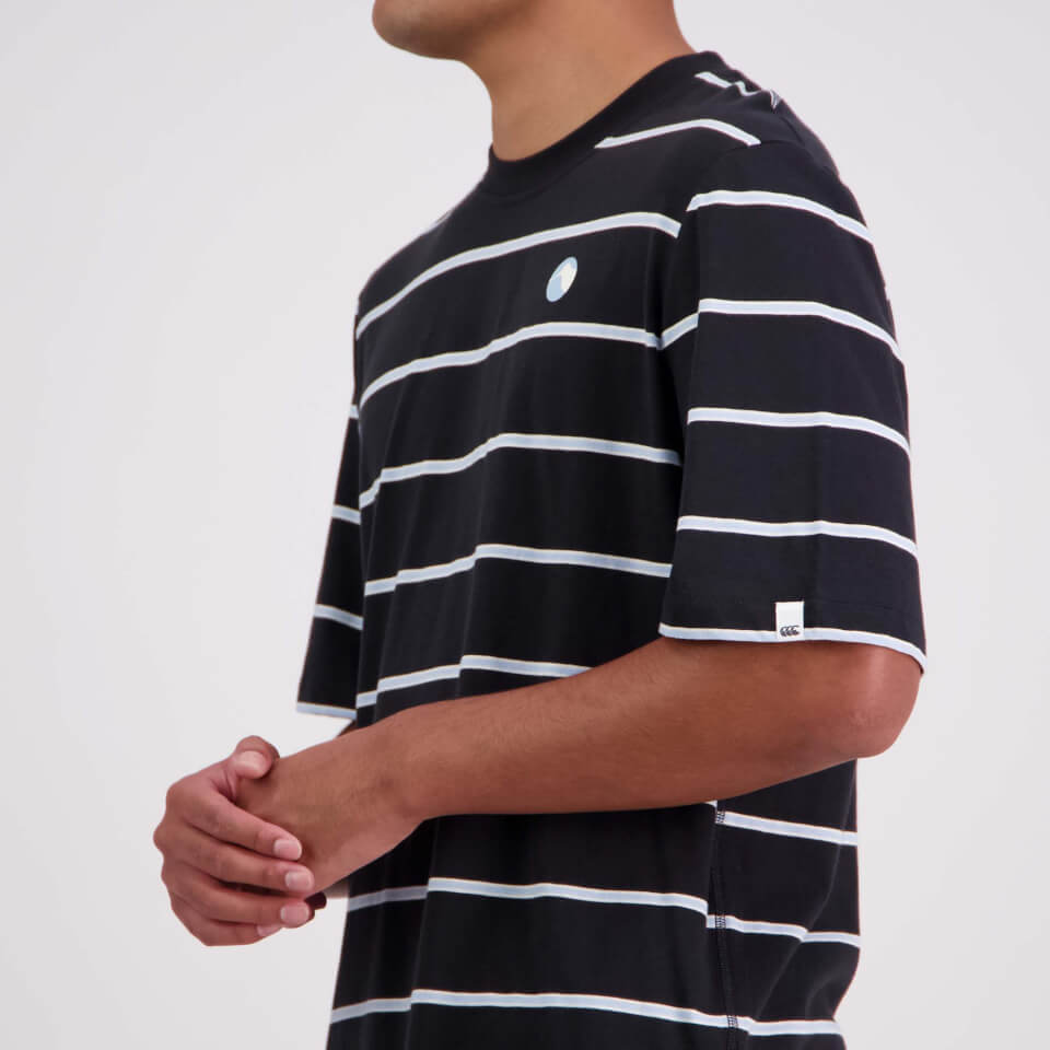 Canterbury M Ss Yarn Dye T-Shirt Jet Black