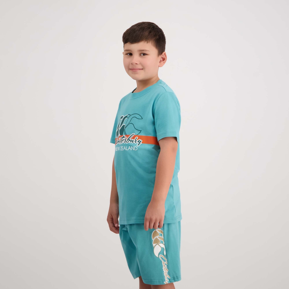 Kids Clash T-Shirt Porcelain