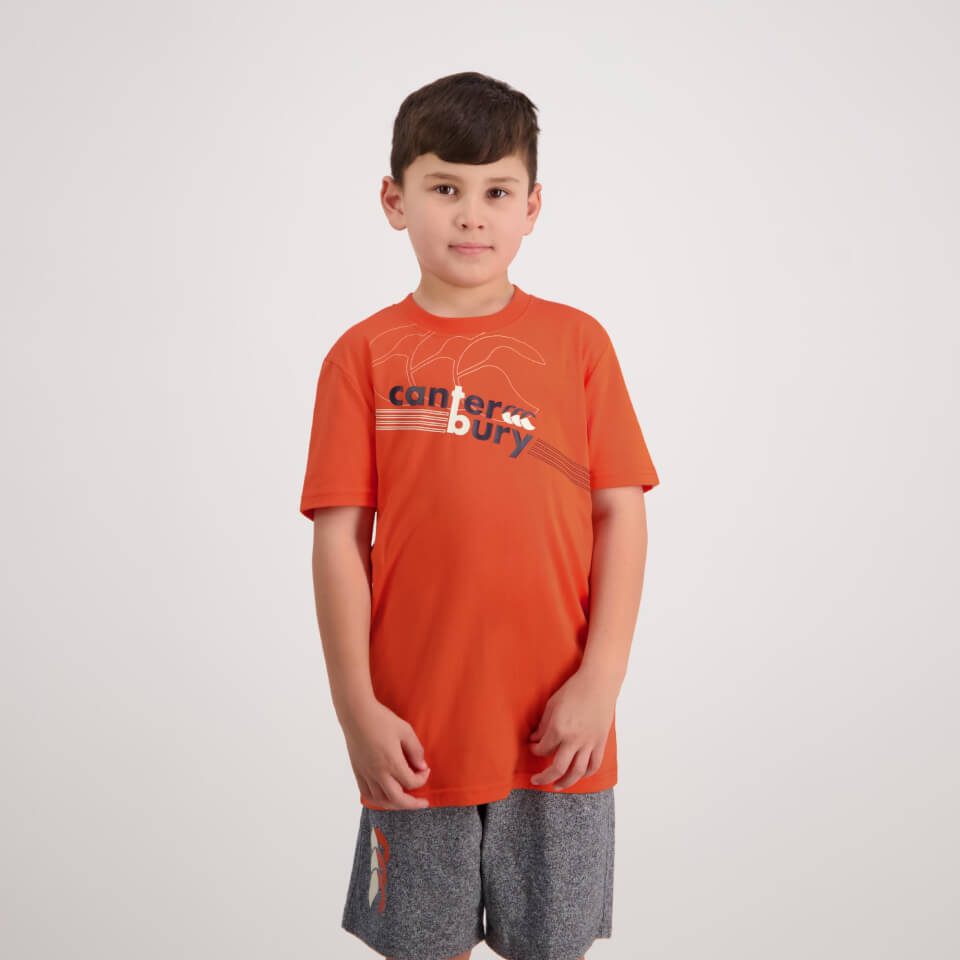 Canterbury K Lineout T-Shirt Tigerlily