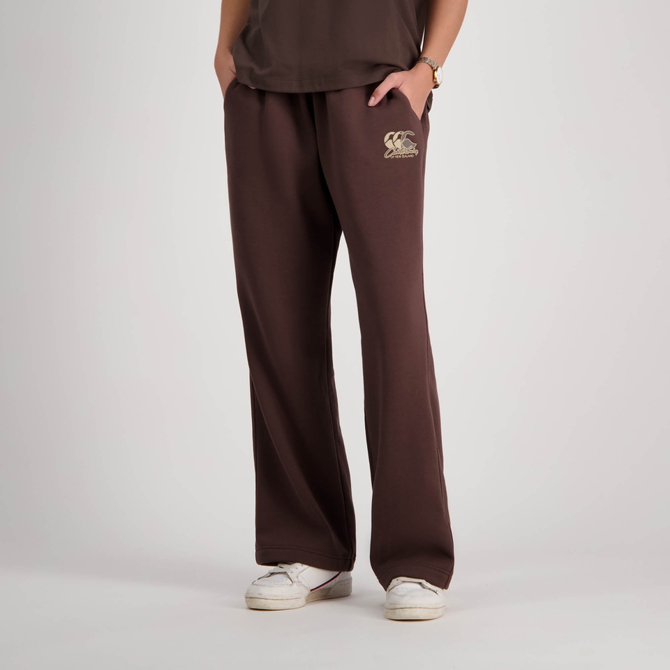 WOMEN CLASH 30IN TRACKPANT TURKISH COFFEE