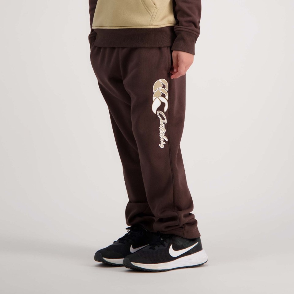KIDS CLASH TRACKPANT TURKISH COFFEE