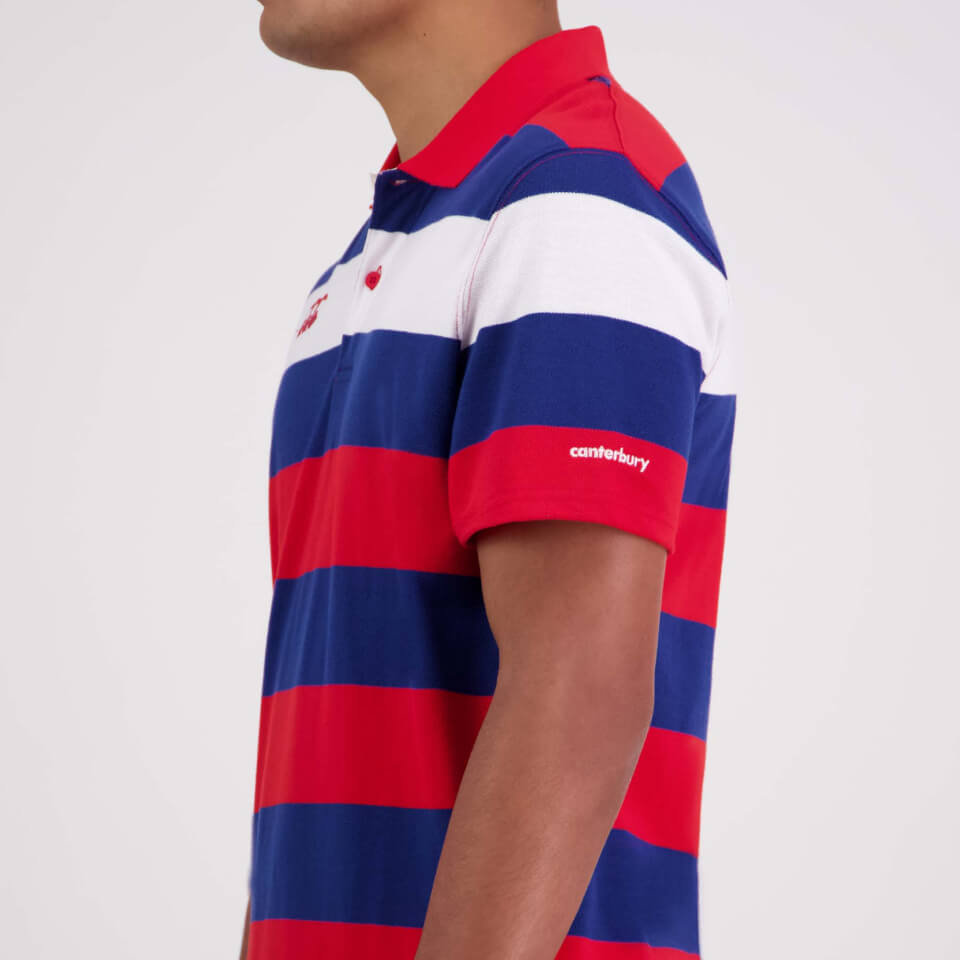 Canterbury M Engineered Stripe Ss Polo Formula One
