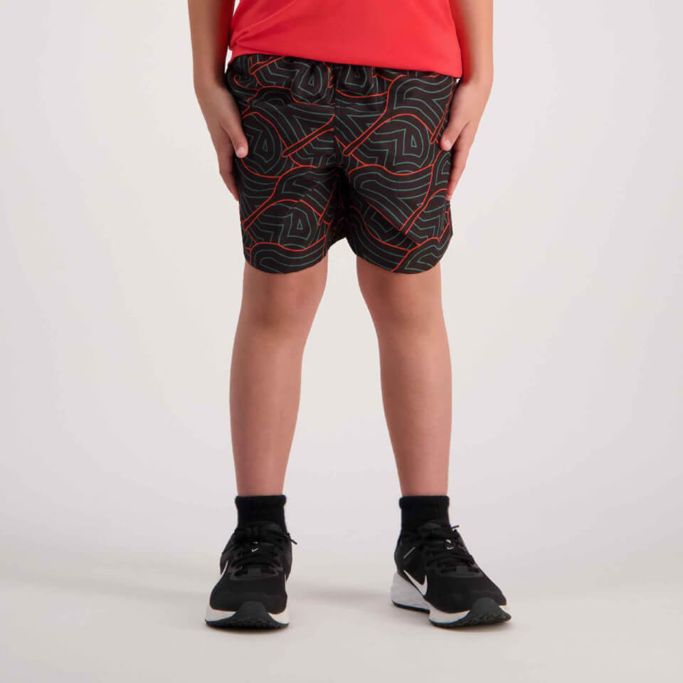 Kids Aop Swim Tactic Short Sea Pine