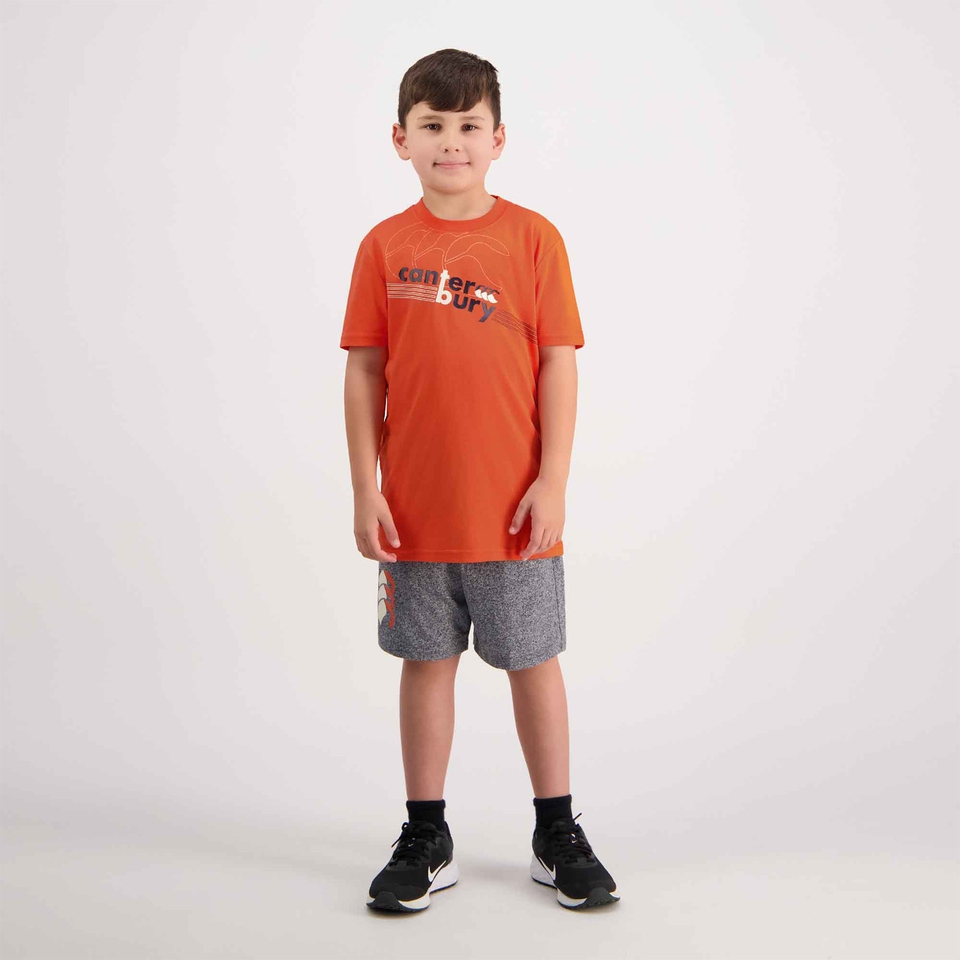 Kids Canterbury Knit Short Charcoal Marl