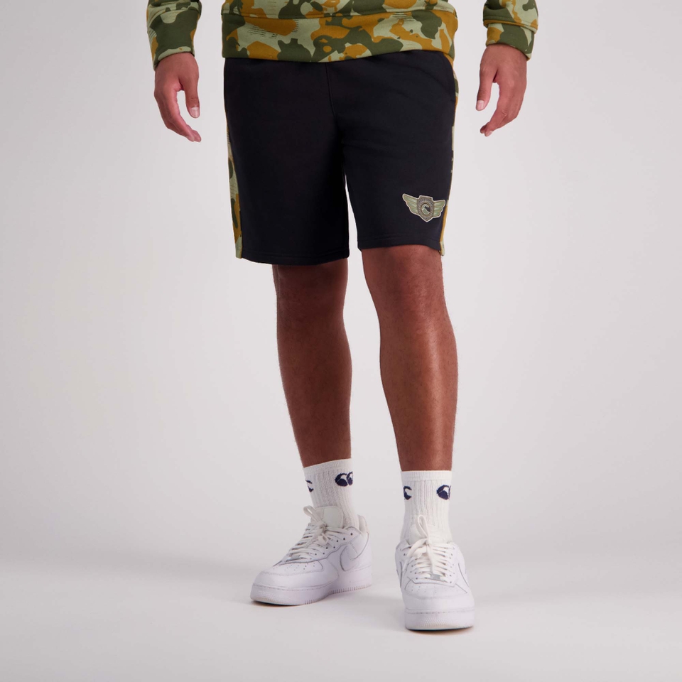 MENS FORCE 9IN KNIT SHORT JET BLACK