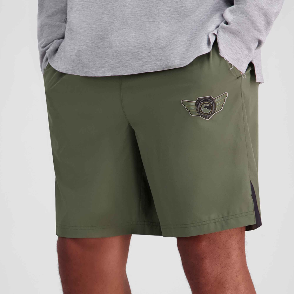 MENS FORCE VAPODRI 8IN WOVEN SHORT BEETLE