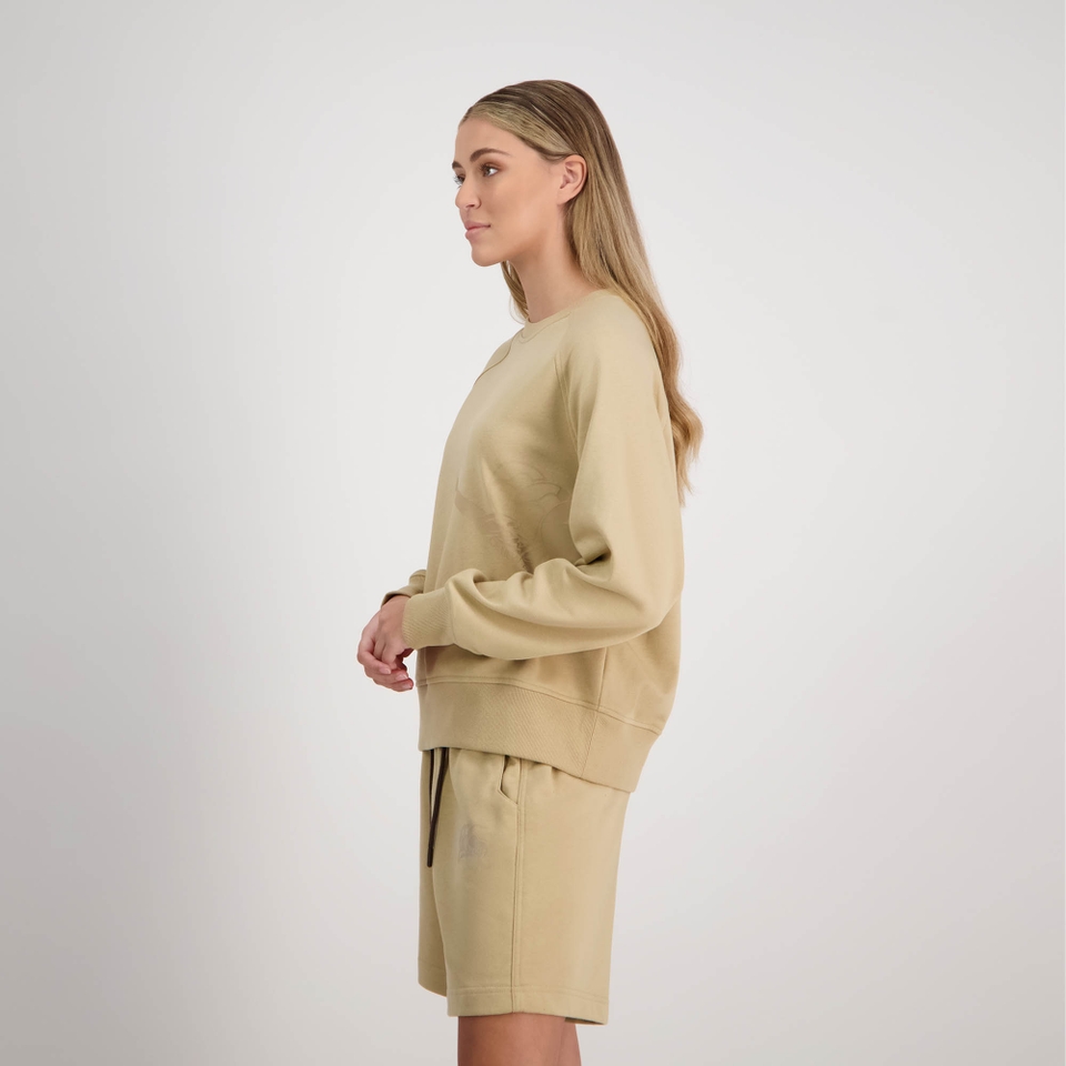 Women Clash Raglan Crew Incense