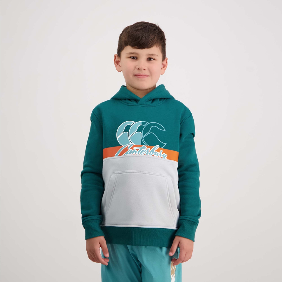 KIDS CLASH HOODIE BAYBERRY