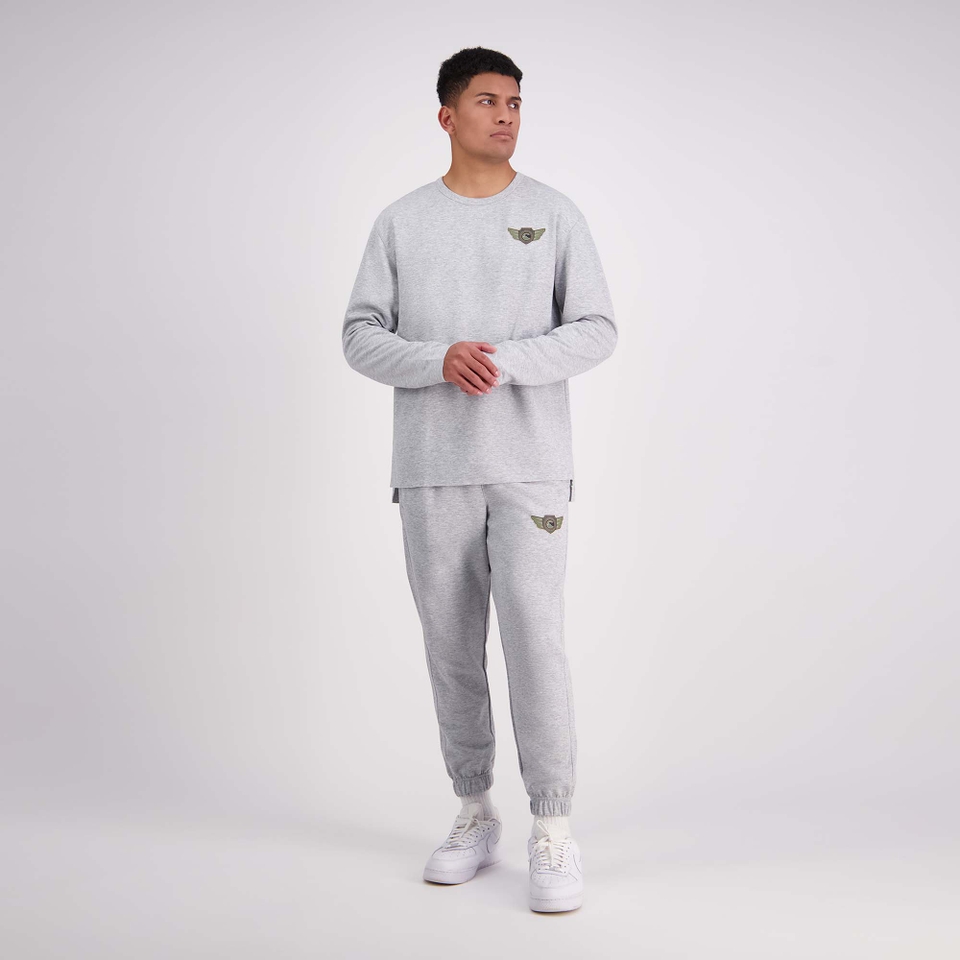 MENS FORCE VAPODRI CREW CLASSIC MARLE