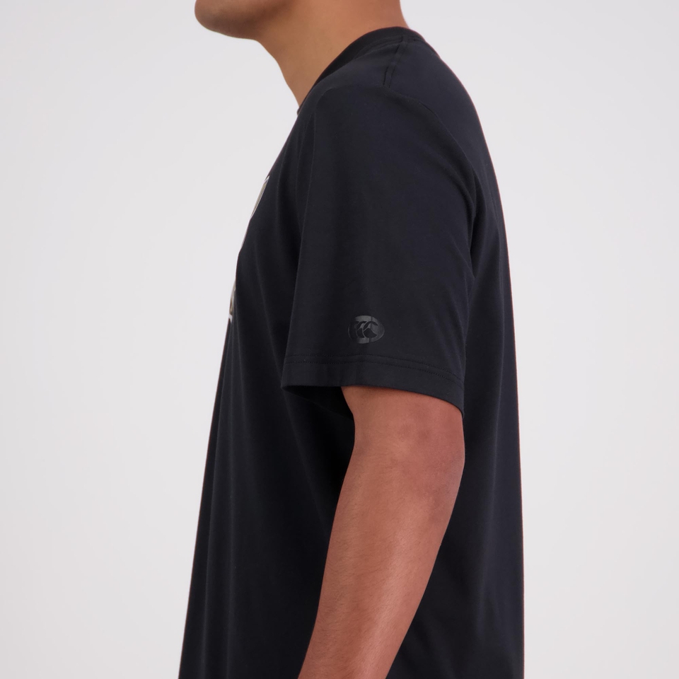 MENS FORCE CREST T-SHIRT JET BLACK